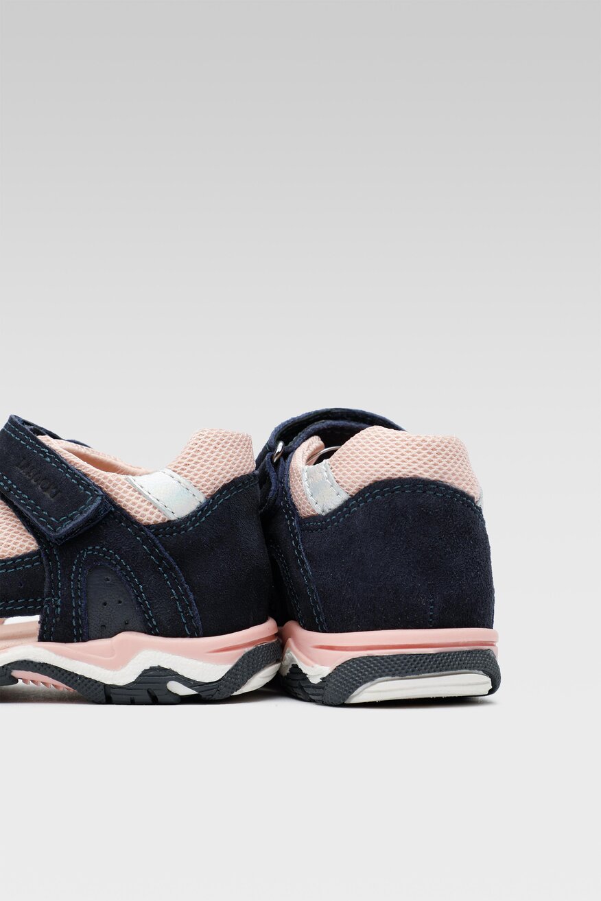 
                Lasocki Kids - Sandały skórzane na rzepy - 5904248629212