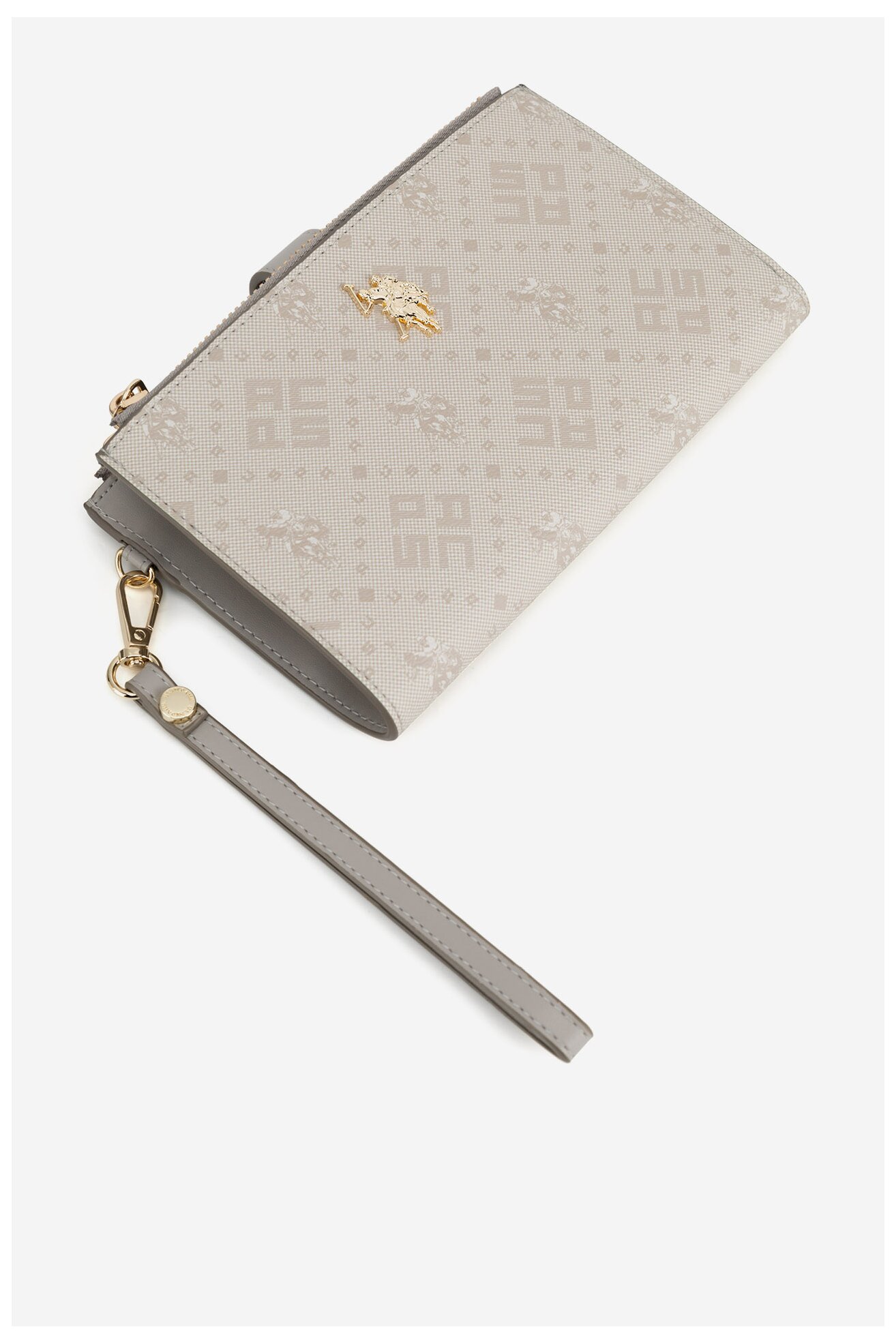 Portfel damski U.S. POLO ASSN. BIUXT6224WVP Beżowy