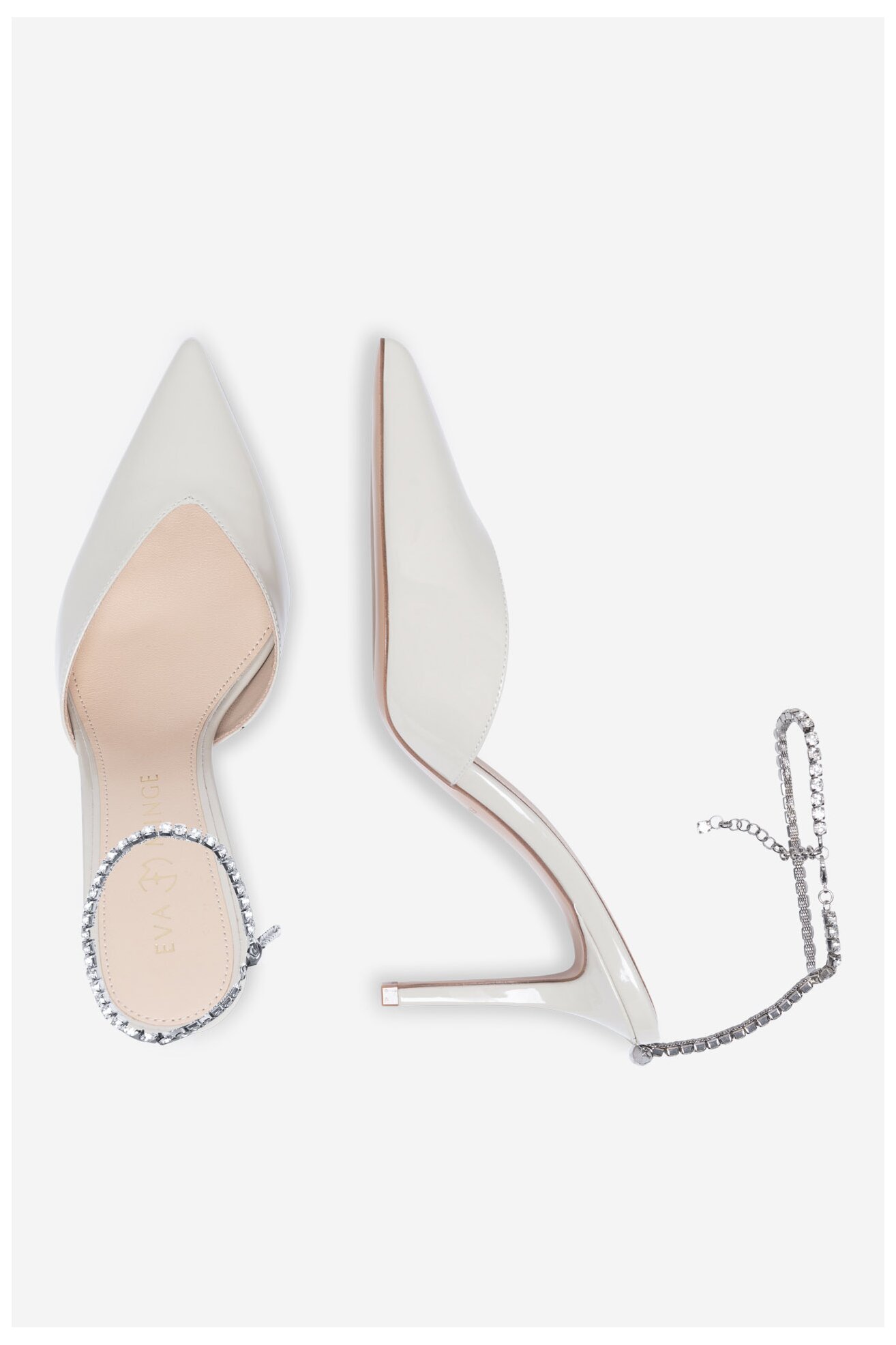 Czółenka EVA MINGE FLORENCIA-323-101-2 Beżowy jasny