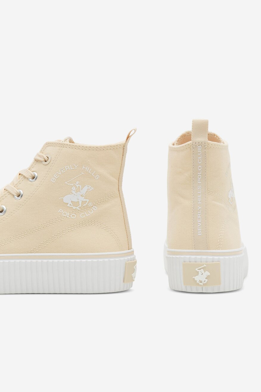 Pantofi pânză Beverly Hills Polo Club BEJ - 5905588326489