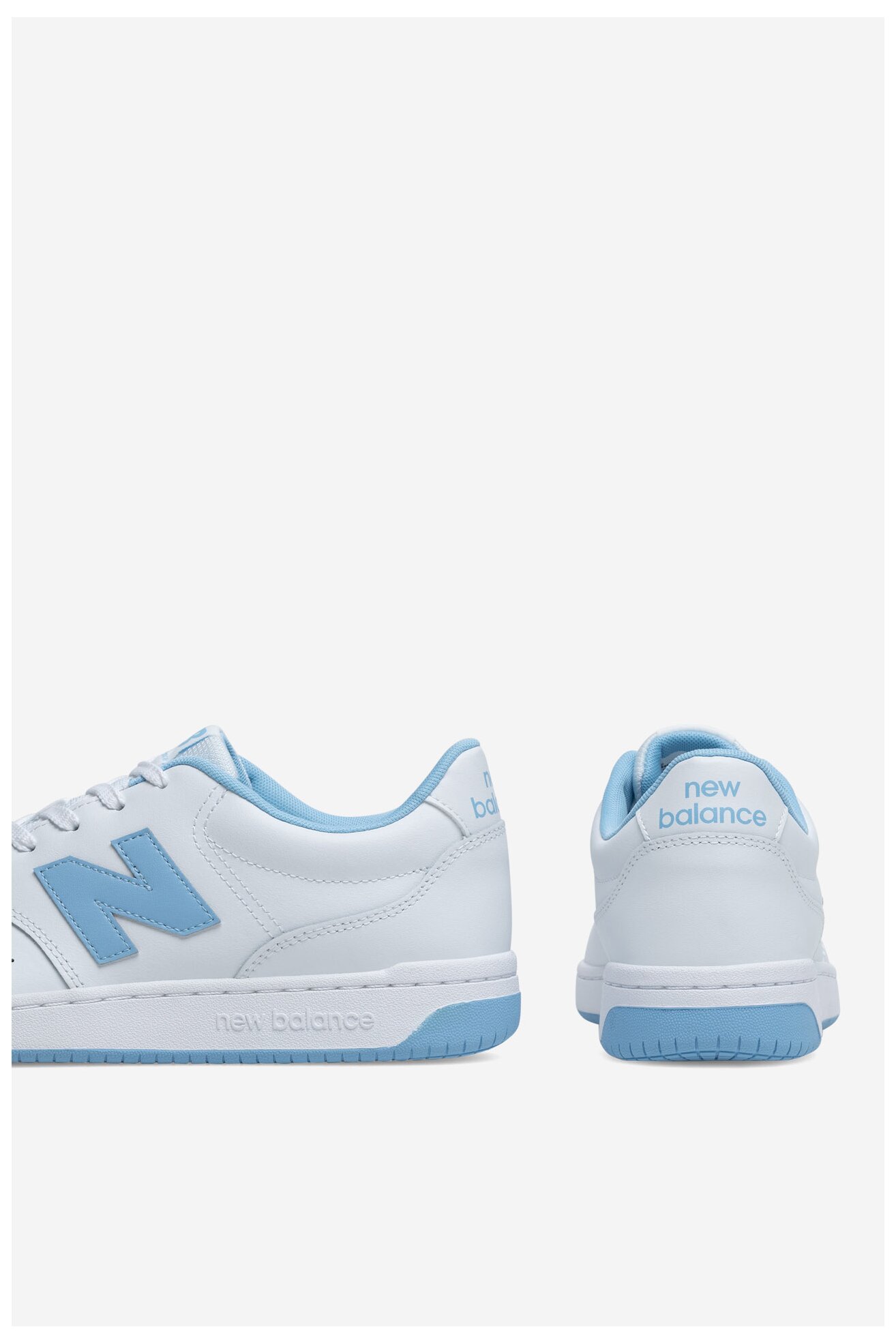 Спортни обувки New Balance BB80BLU БЯЛ