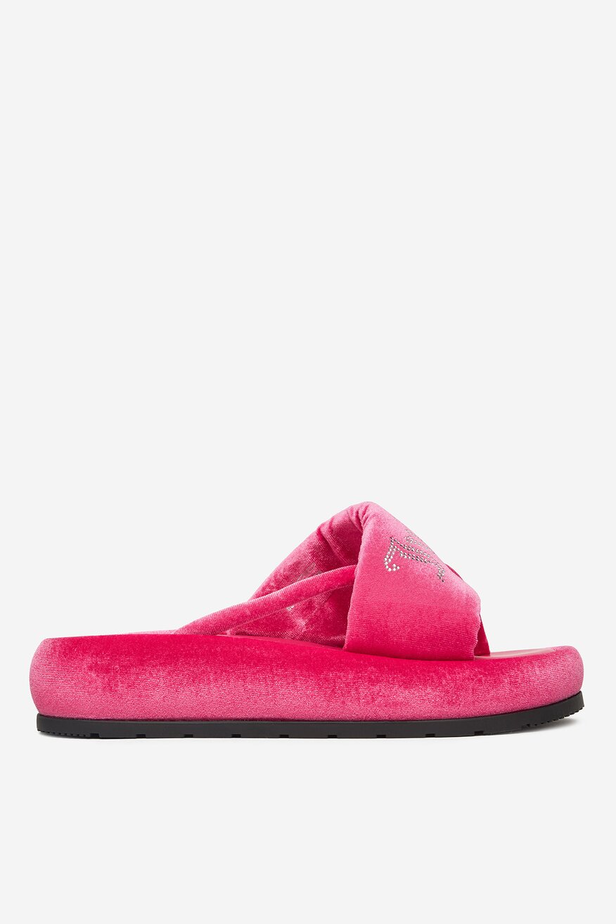 Juicy Couture - Klapki na platformie - 5906751063484