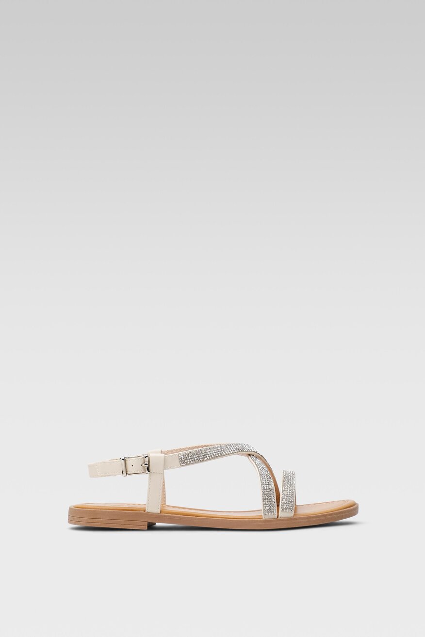 
                Clara Barson - Sandały beżowe - 5904862803425