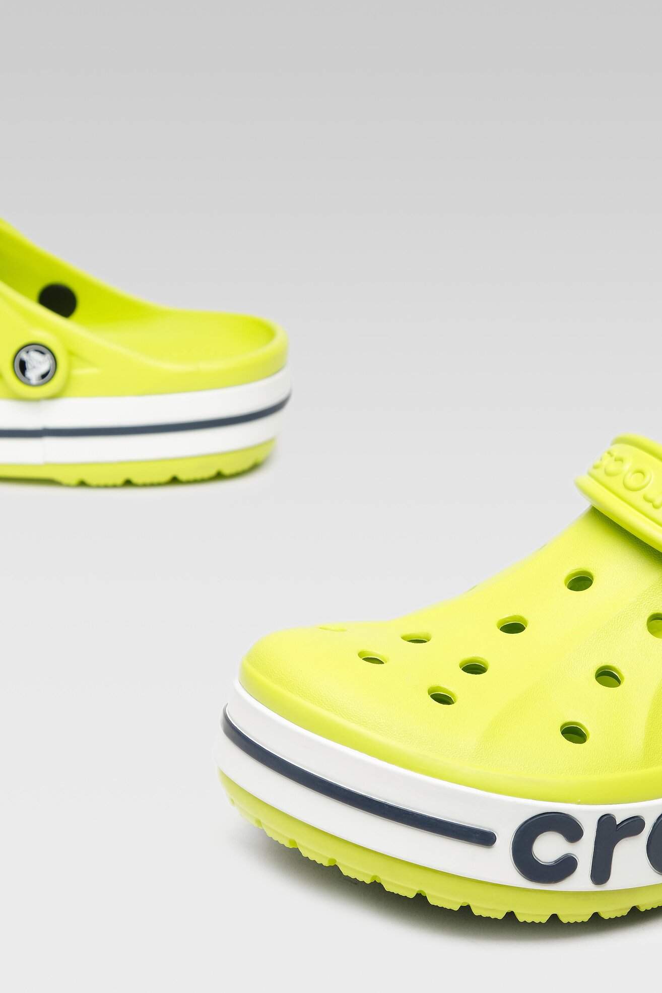 Klapki basenowe Crocs BAYABAND CLOG 205089-3T7 Zielony