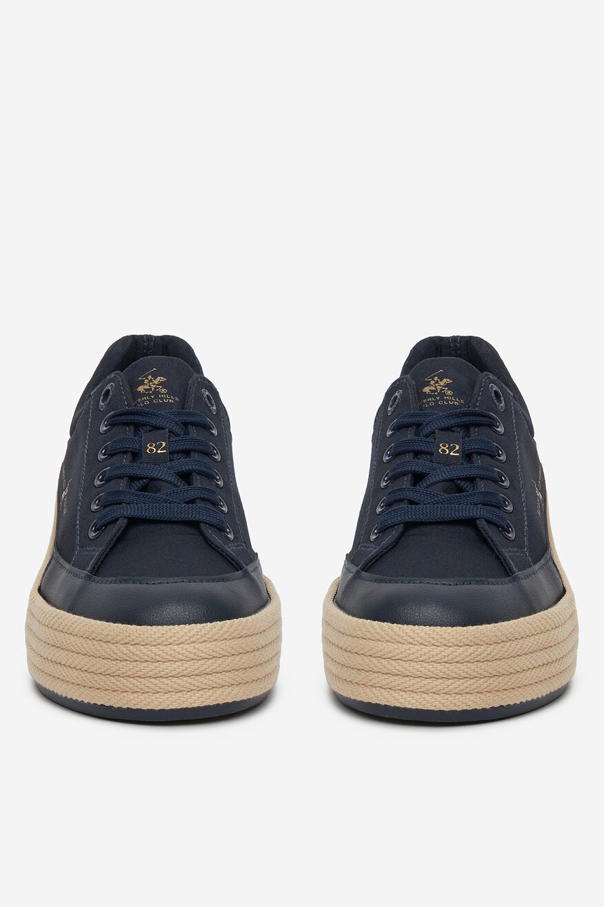 Espadrille Beverly Hills Polo Club SÖTÉTKÉK - 5906751143537