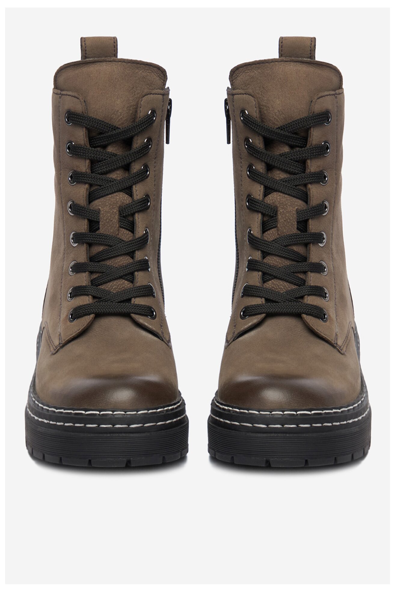 Šněrovací vyšší obuv Lasocki CEO-WI23-MICHAELA-02 ŠEDÁ