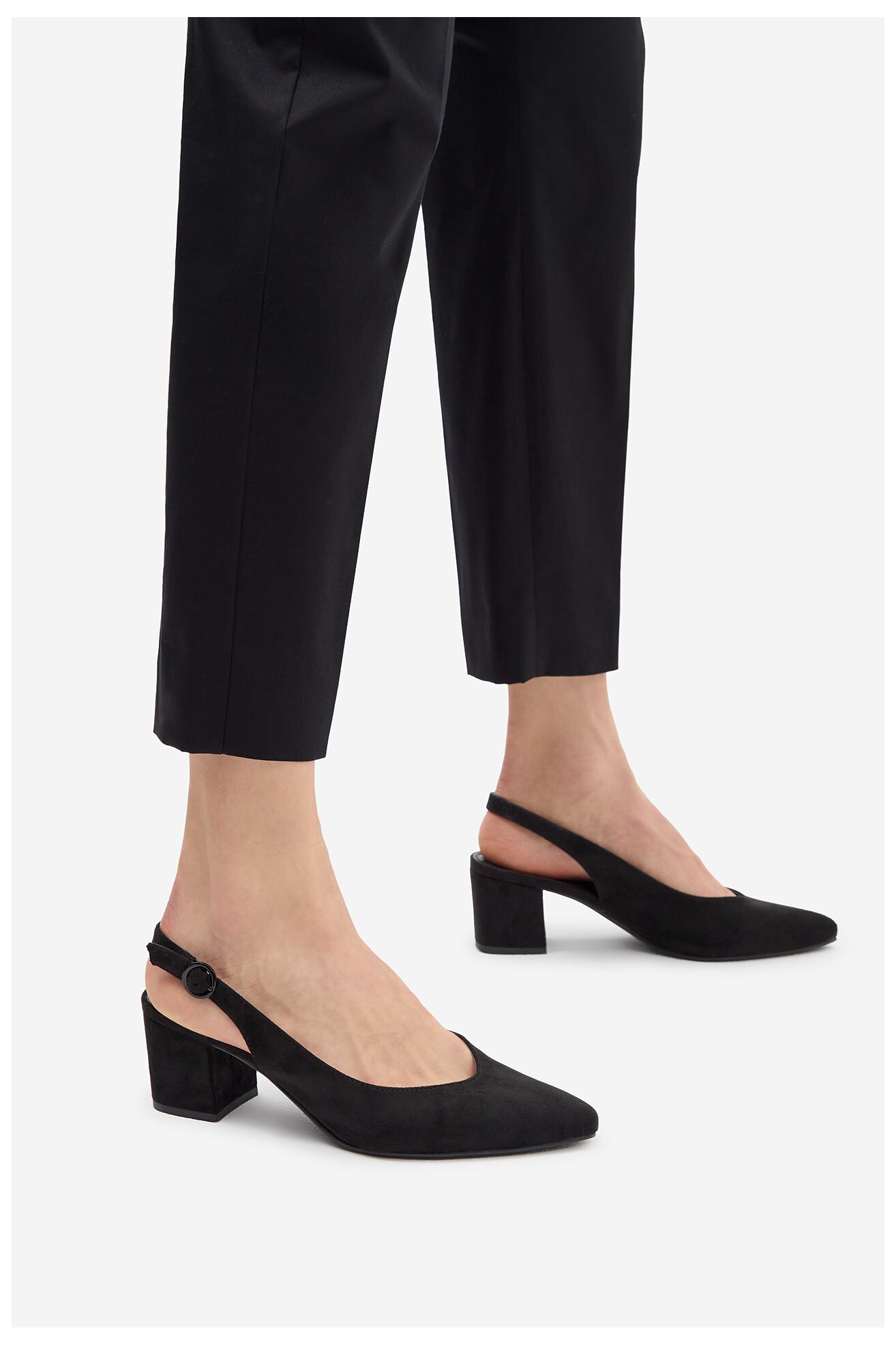 Pantofi cu toc Jenny S4P96928-01 NEGRU