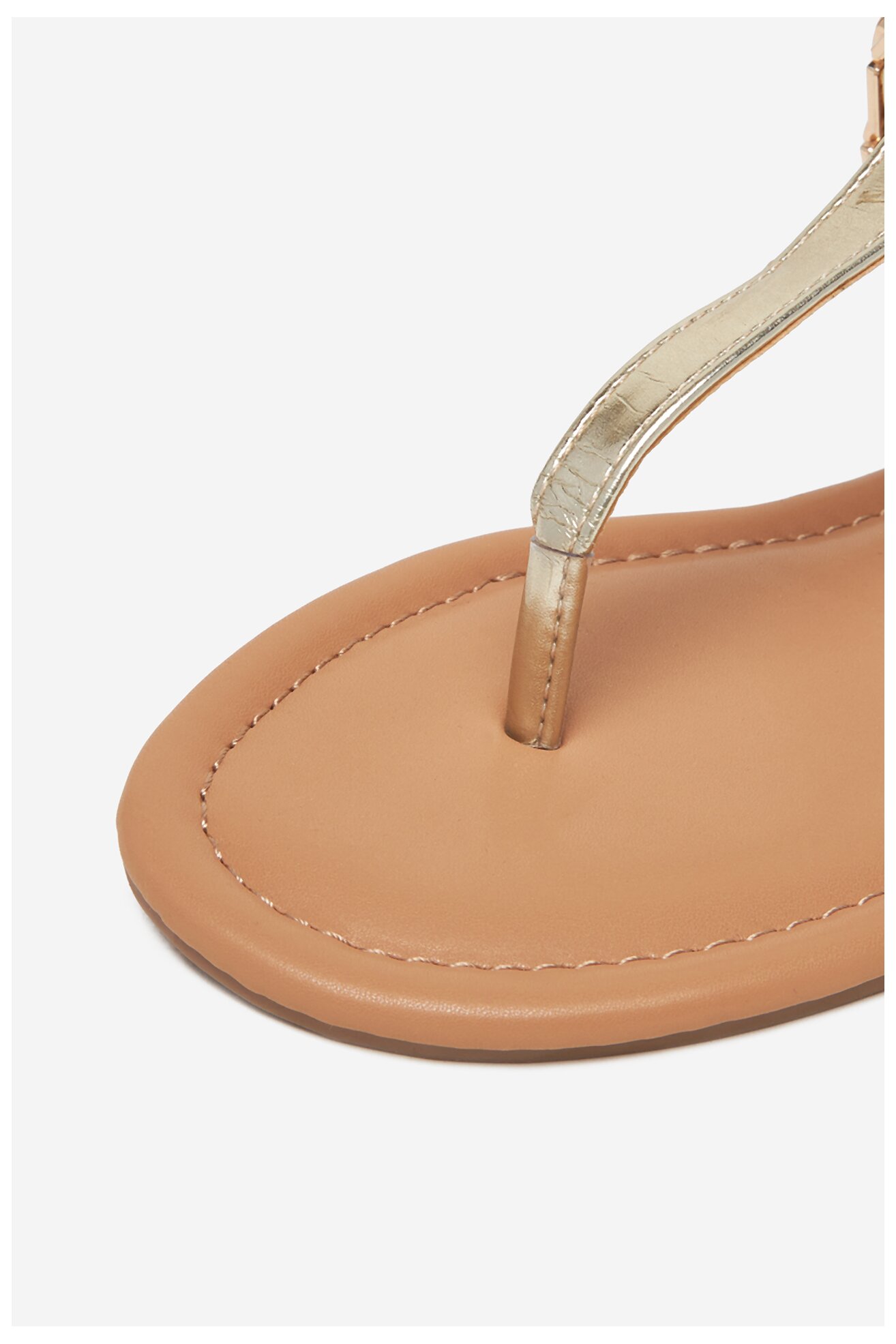 Sandały DeeZee E2141-1 Złoty