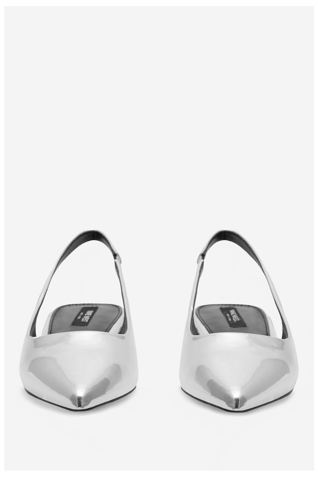 Baleriny NINE WEST WFA2609-1 Srebrny