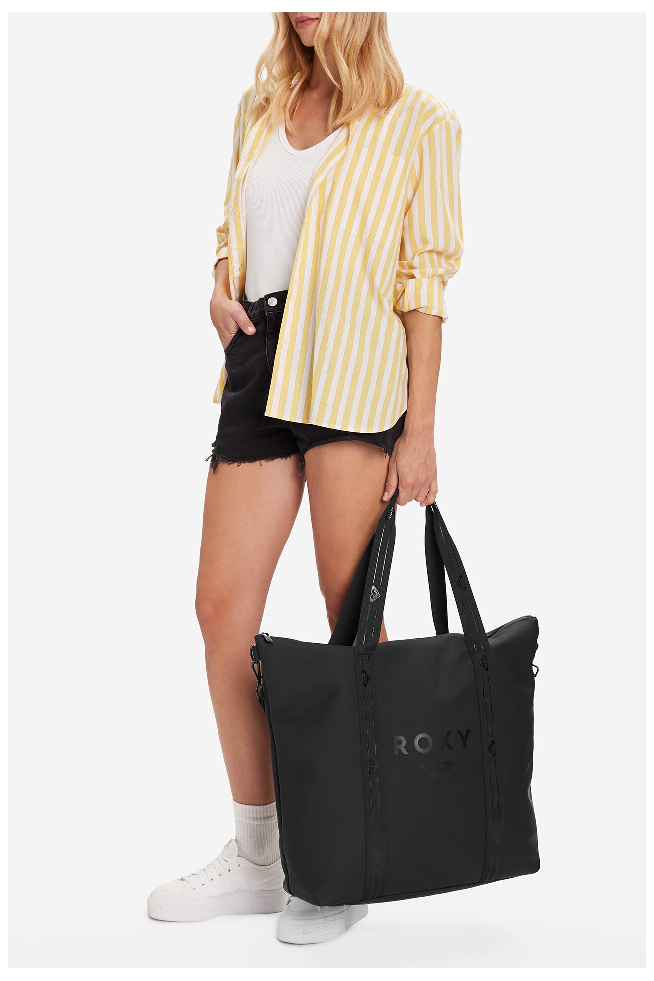 Geantă de mână ROXY C-ROXY-MC-002-08 NEGRU