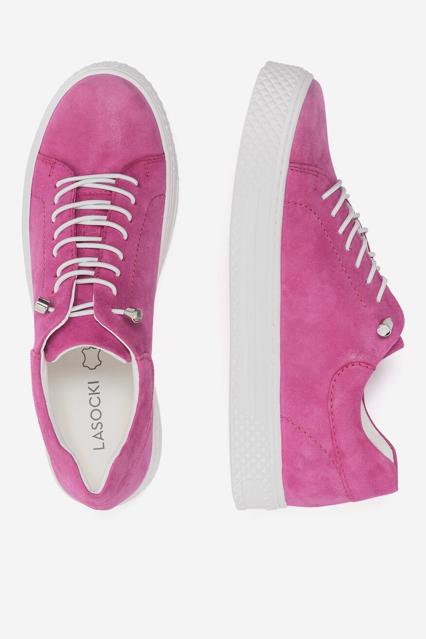 Lasocki - Sneakersy zamszowe - 5905588294740