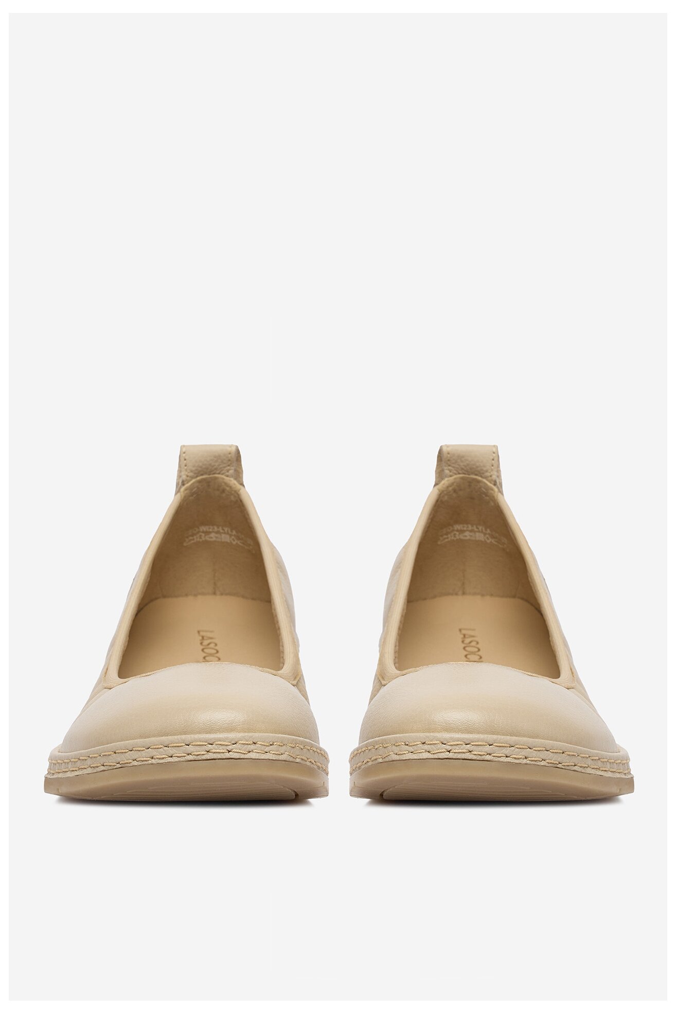 Baleriny Lasocki CEO-WI23-LYLA-01 Beżowy