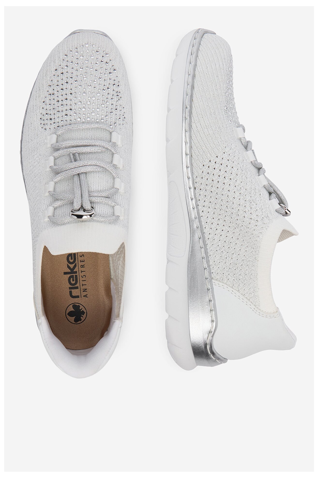 Sneakers Rieker CEO-L3261-90 Biały