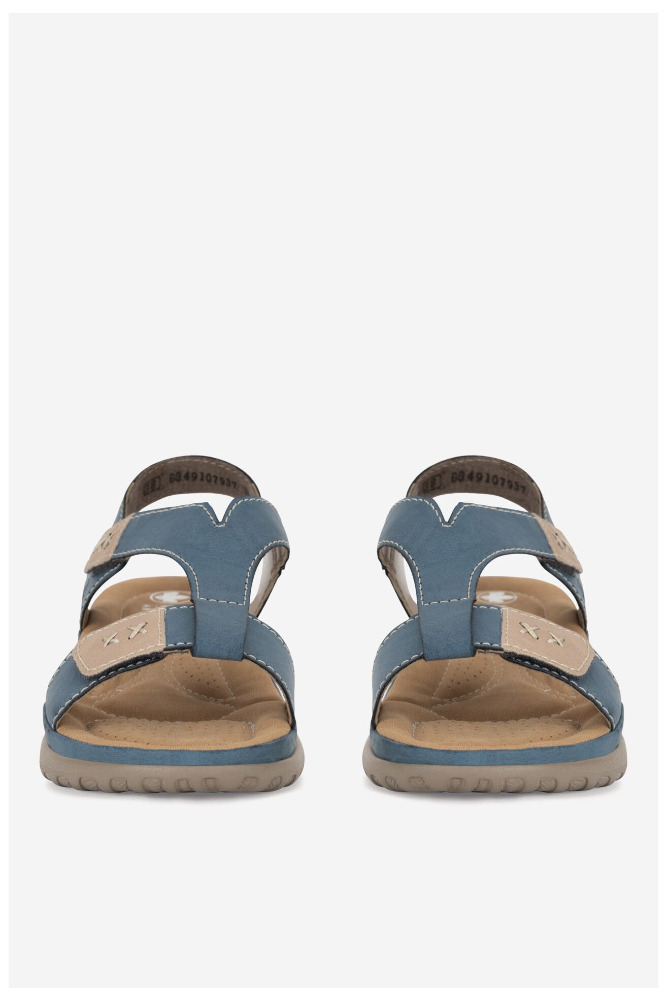 Sandały Rieker 64873-14 Niebieski