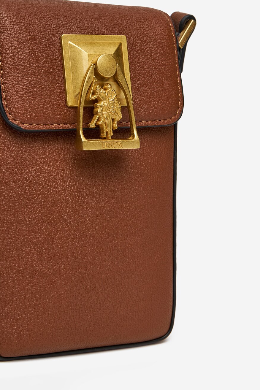 Дамска чанта U.S. POLO ASSN. КАМЕЛ - 5905588971115