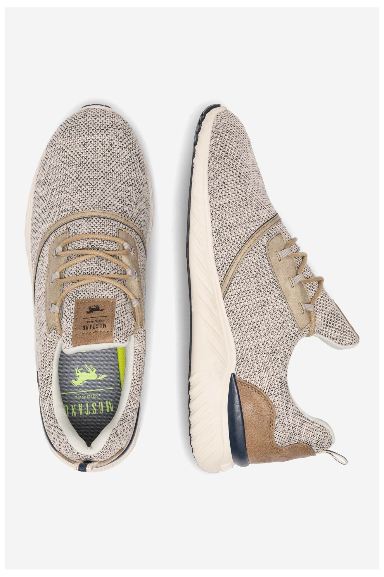 Sneakers Mustang 4132-311 Beżowy