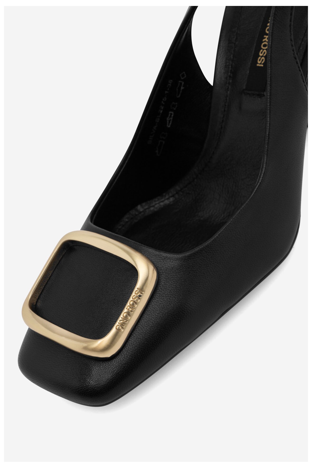 Czółenka Gino Rossi SILVA-SL2275-1 Czarny