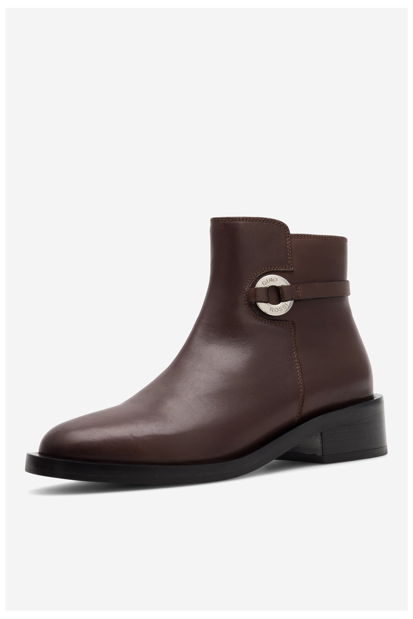 Botki Gino Rossi DORIS-110394 Brązowy