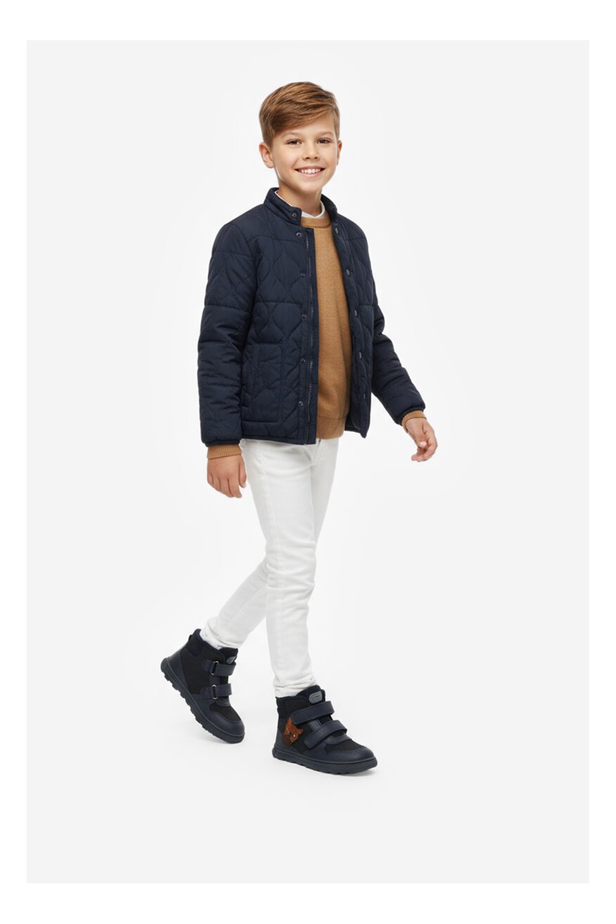 Šněrovací vyšší obuv Lasocki Kids TMAVĚ MODRÁ - 5906751337318