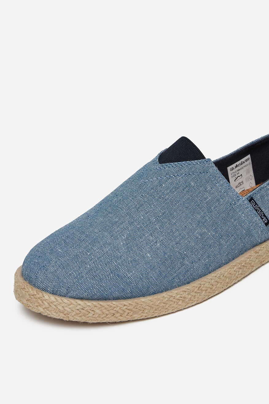 Espadrilky QUIKSILVER SVĚTLÝ DENIM - 5903698762302