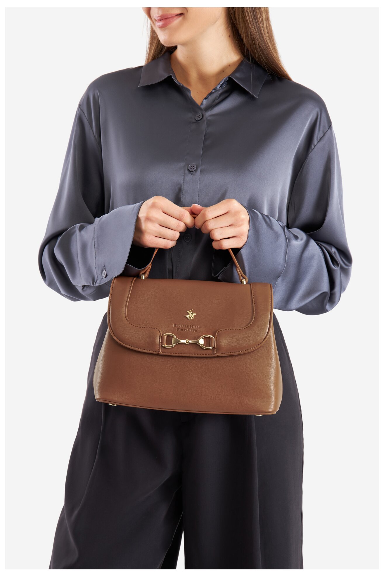 Torebka Beverly Hills Polo Club BHPC-K-046-06 Camel