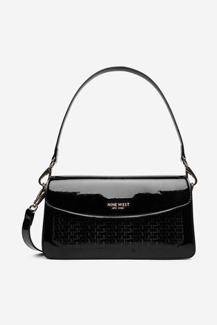 Сумка З Ремінцем NINE WEST CEO-MISSISIPI-GLAR0 ЧОРНИЙ
