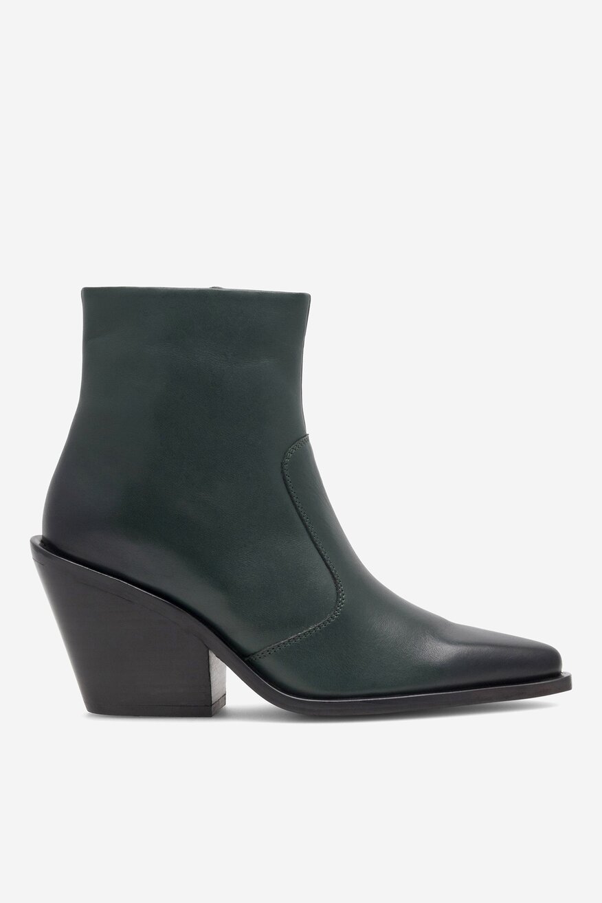 
                Badura - Skórzane botki - 5905588003335