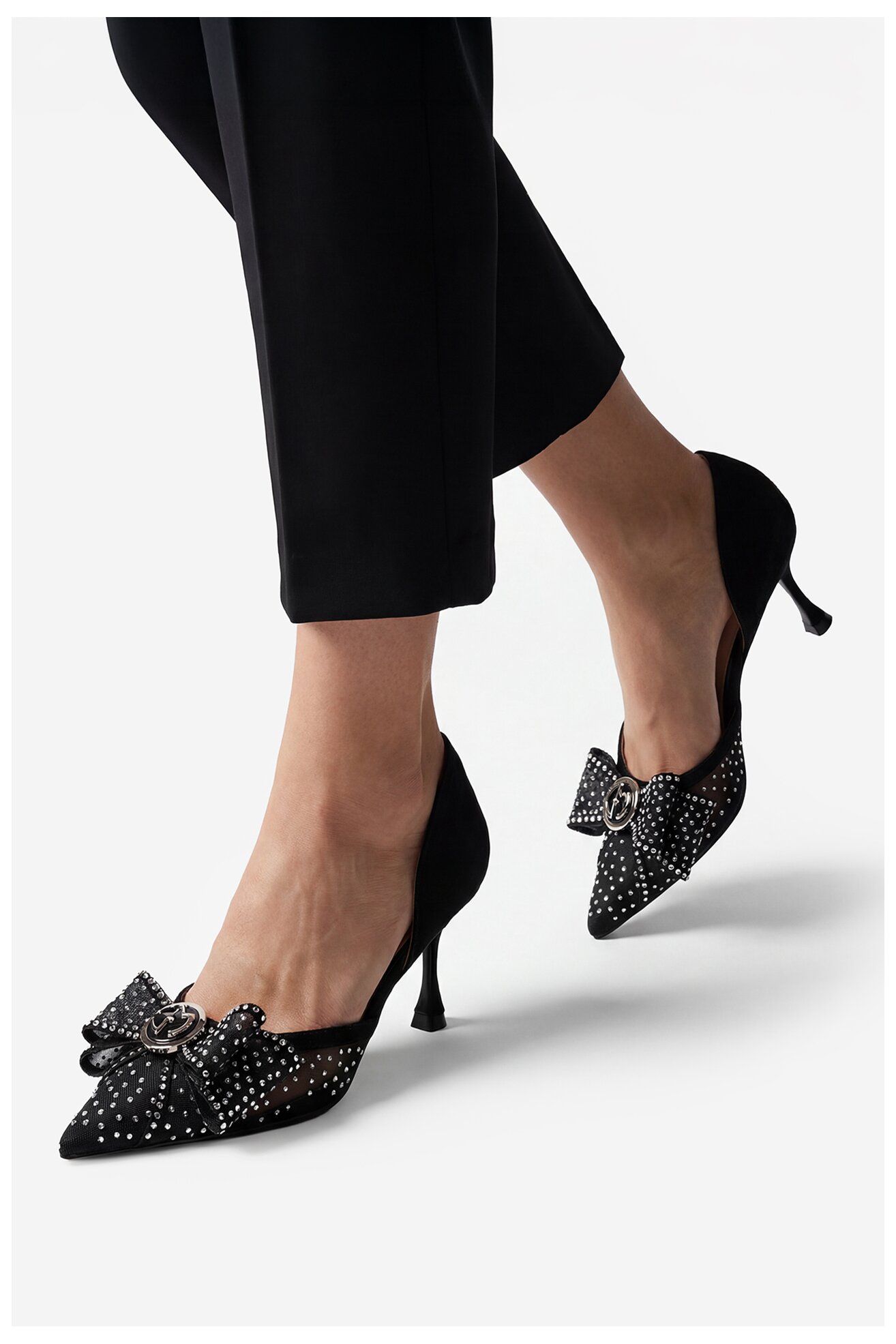 Körömcipő EVA MINGE EO-AVA-78096-202 FEKETE