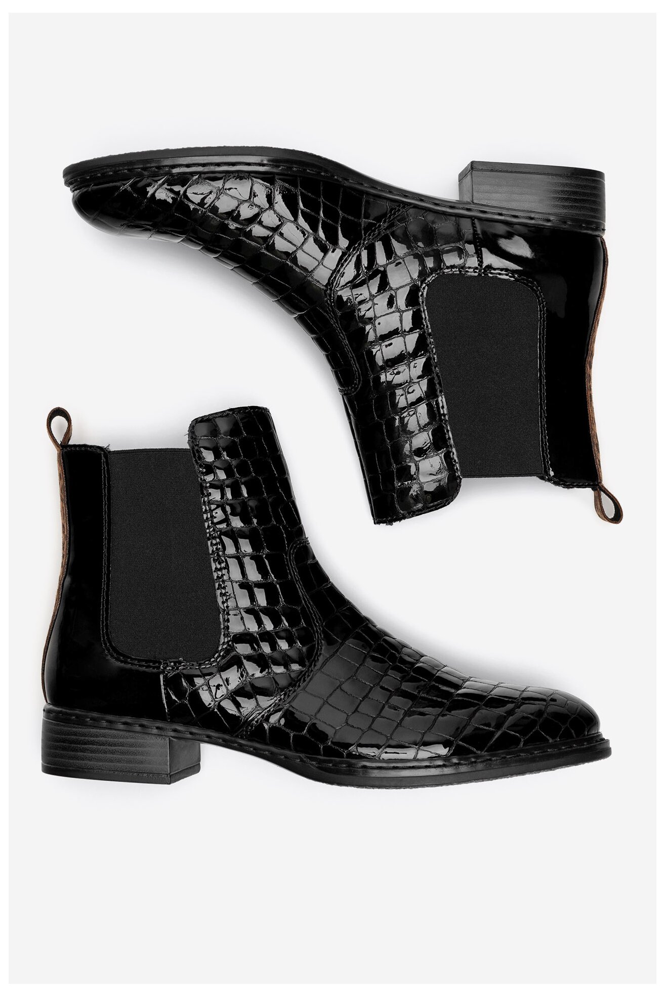 Ghete Rieker 73494-00 NEGRU