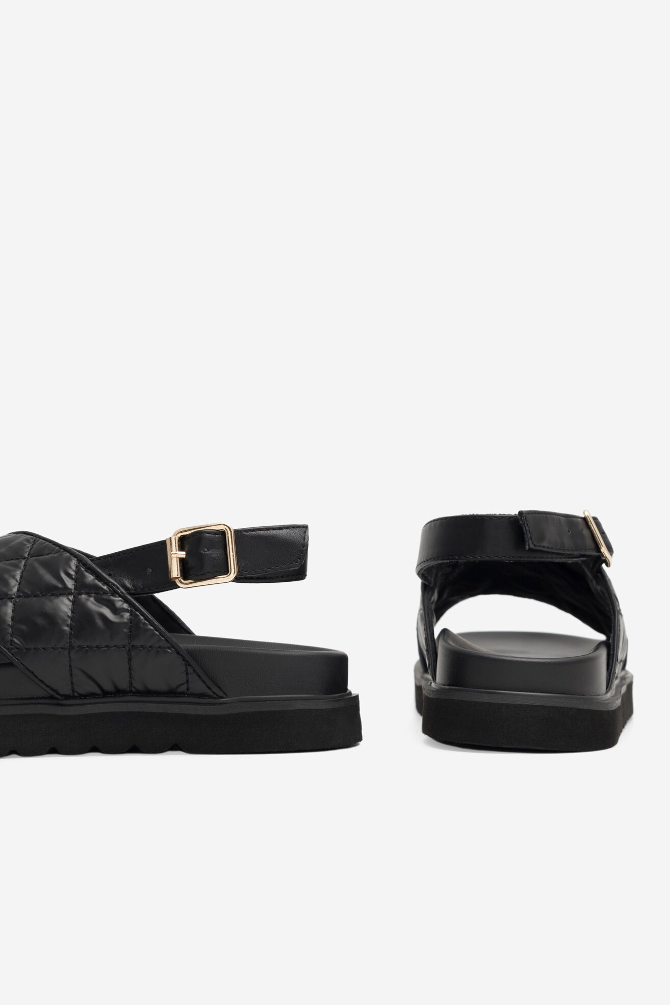 Sandały DeeZee DONNA H86009-9 Czarny