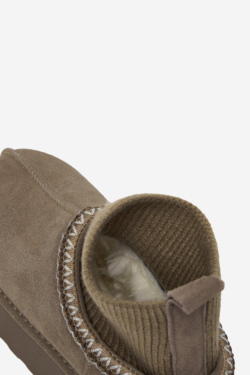 Badura - Śniegowce zamszowe ocieplane - 5906751274613