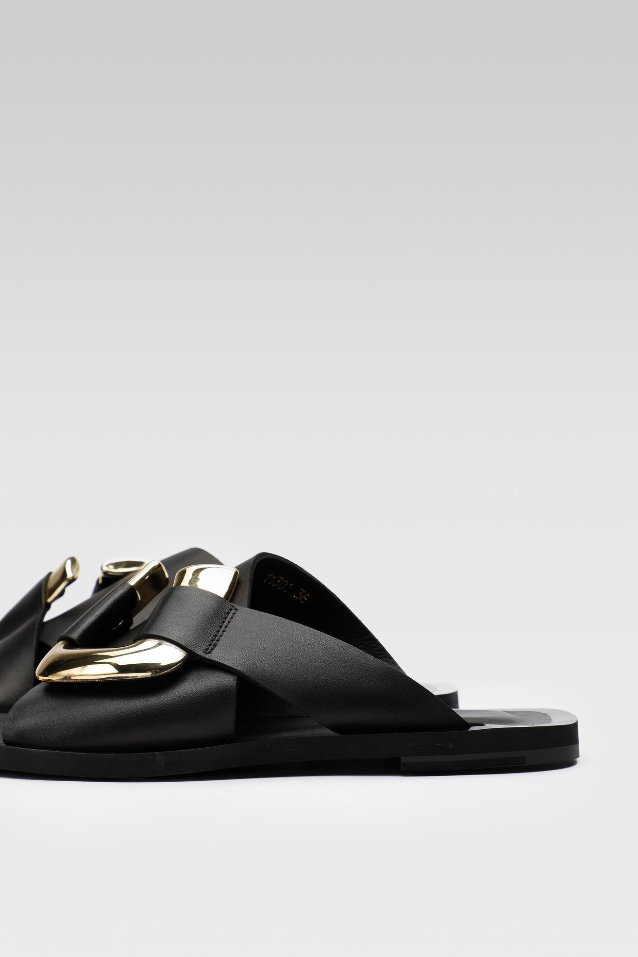 Klapki Badura 11301 Czarny