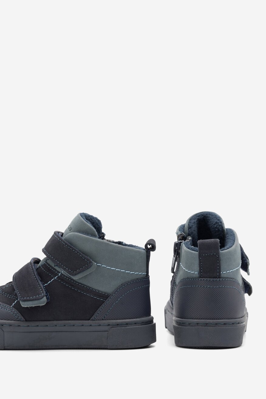 Šněrovací vyšší obuv Lasocki Kids TMAVĚ MODRÁ - 5905588723219
