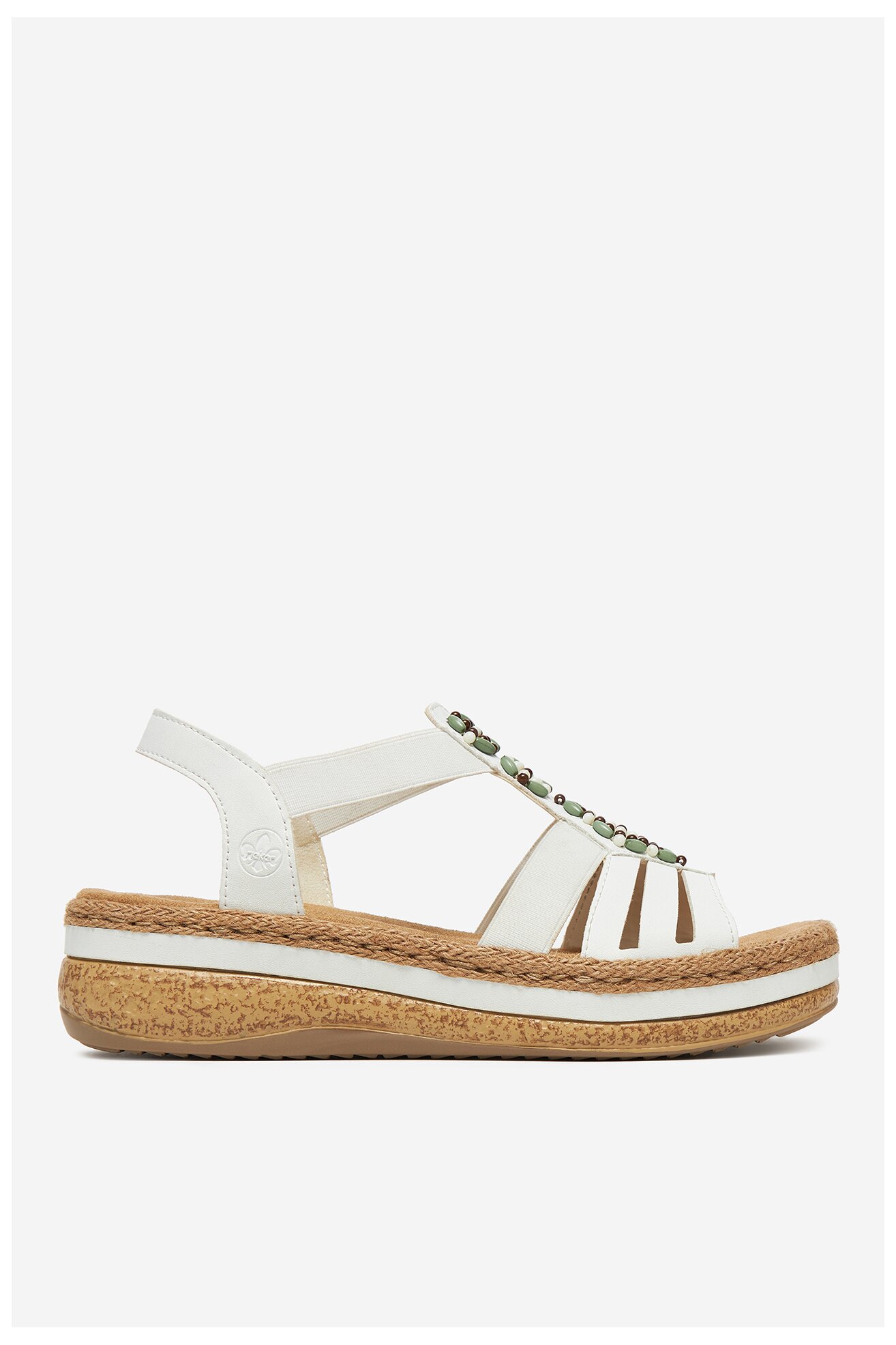 Szandál Rieker V0920-80 FEHÉR