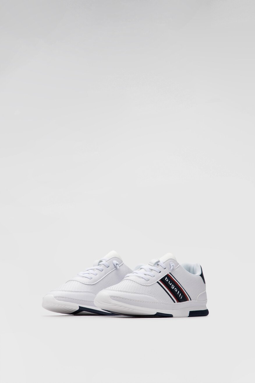 
                Bugatti - Półbuty pastelowe białe - 5903698251721
