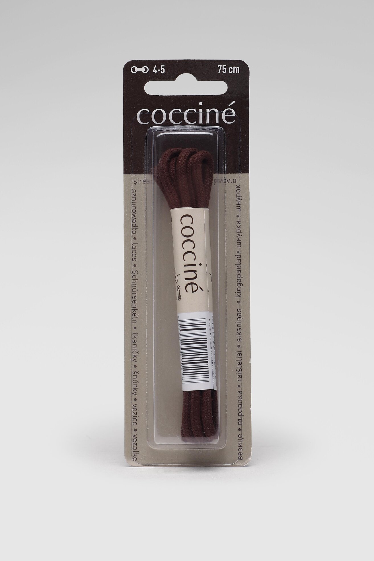 Pertle Coccine COCCINE SZNUROWADŁA 75 cm FI=3 BRAON