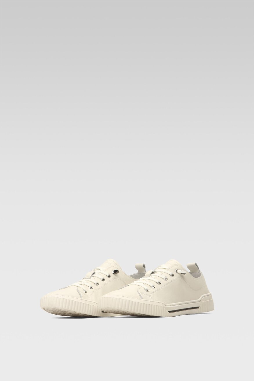 
                Gino Rossi - Skórzane trampki pastelowe - 5904248706852