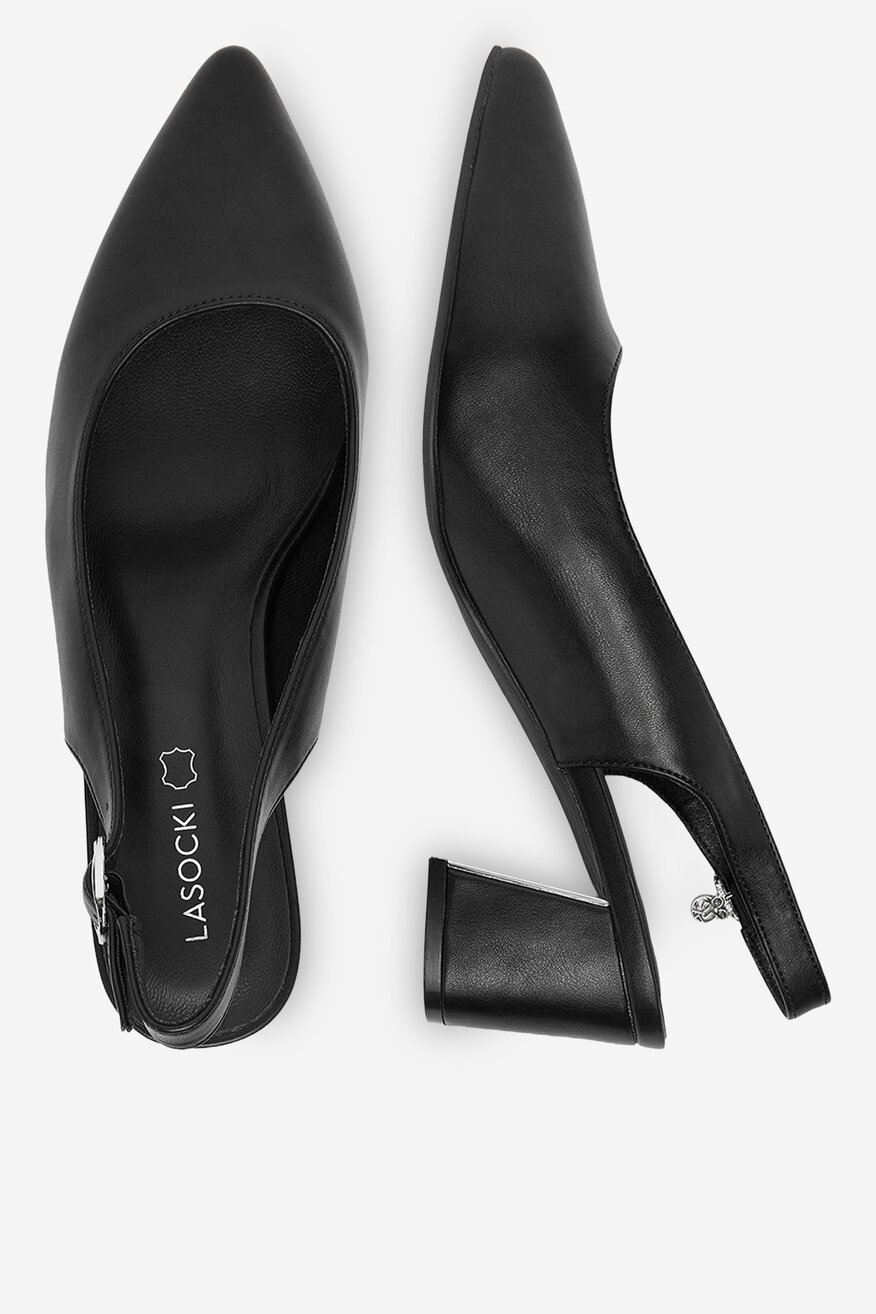 Елегантни обувки Lasocki ЧЕРЕН - 5906751653968