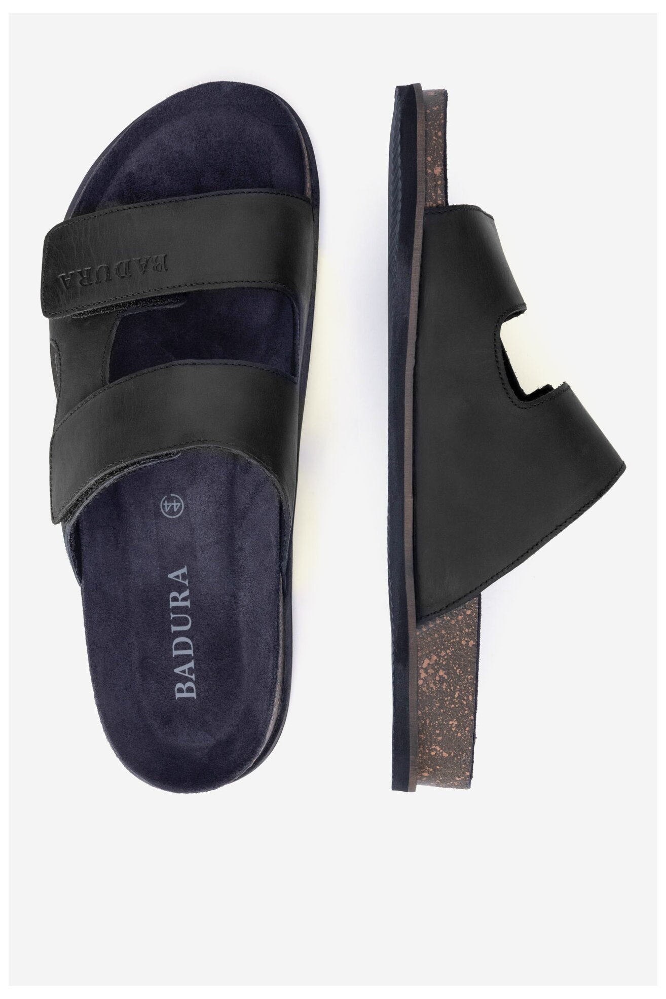 Papuče Badura ACTIVE-44 MI08 CRNA