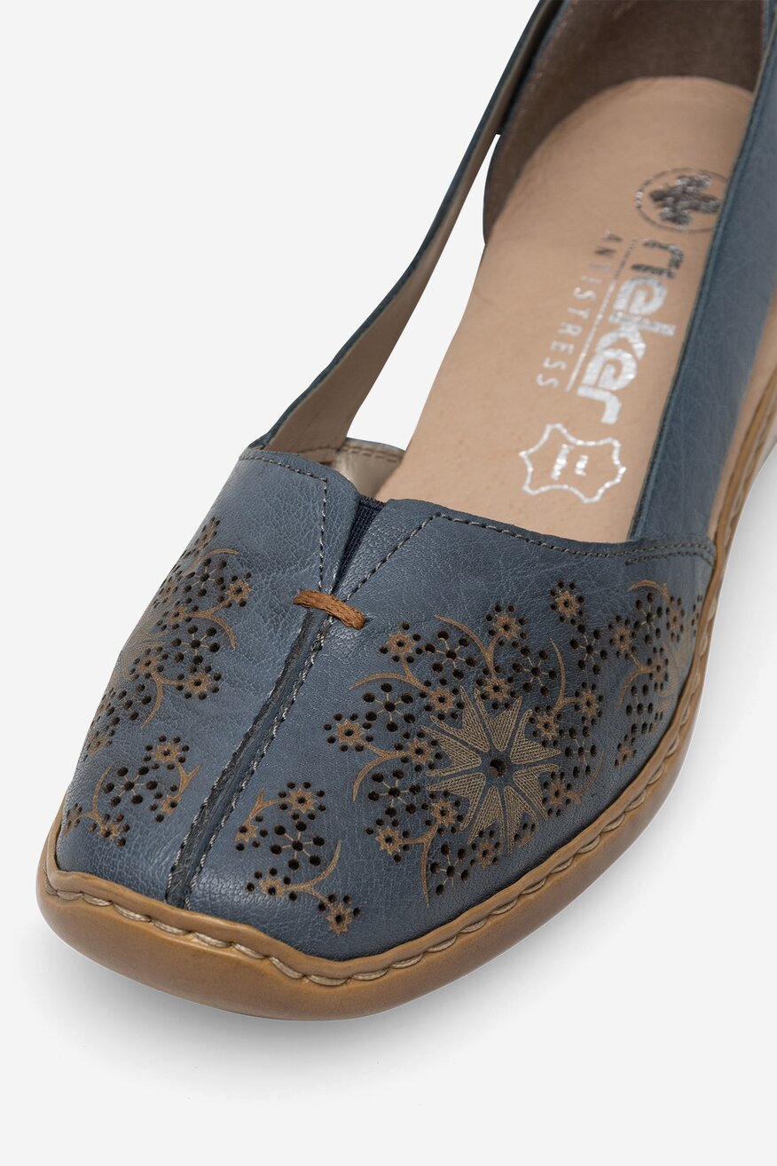 
                Половинки обувки Rieker СИН - 2230056148458