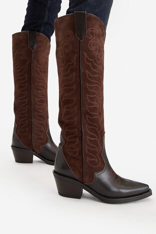 Чобіт Badura EO-BAYLOR-5033-25 ТЕМНО-КОРИЧНЕВИЙ