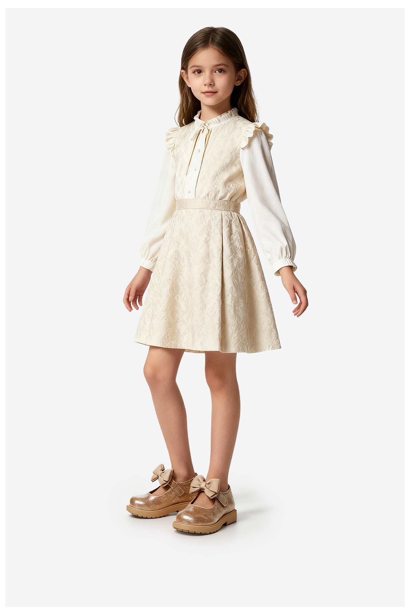 Половинки обувки DeeZee CEO-CS6511-05 ЗЛАТИСТ