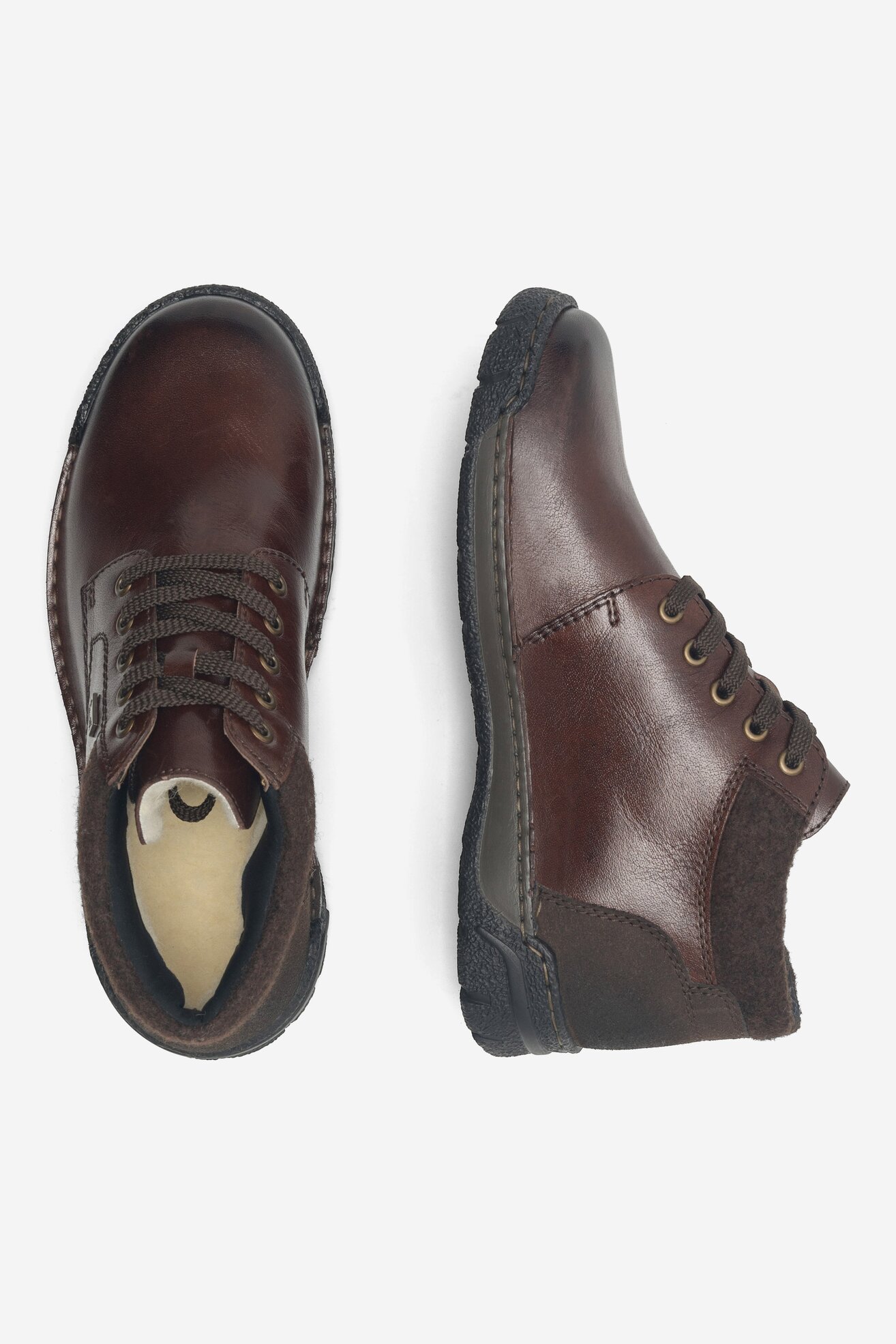 Bocanci Rieker B0348-25 MARO