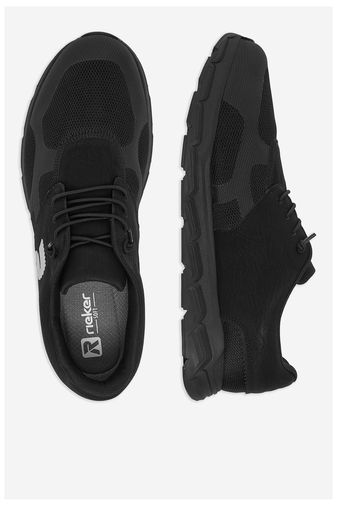 Sneakers Rieker 09100-00 Czarny