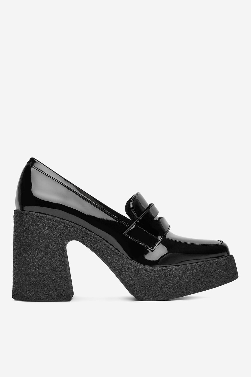 DeeZee - Loafersy na obcasie - 5904410916157