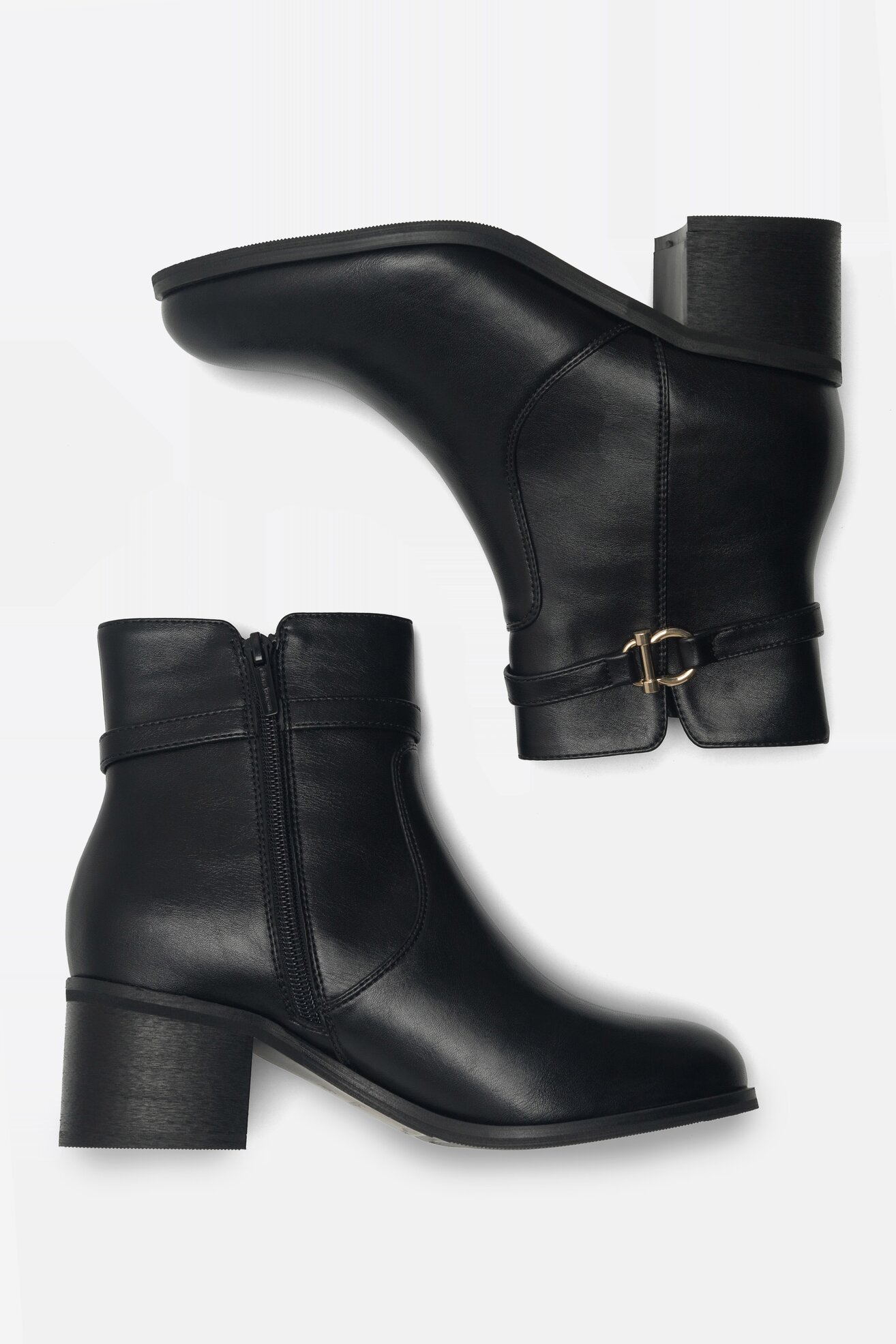 Botki Clara Barson NIVES WS22385-02 Czarny