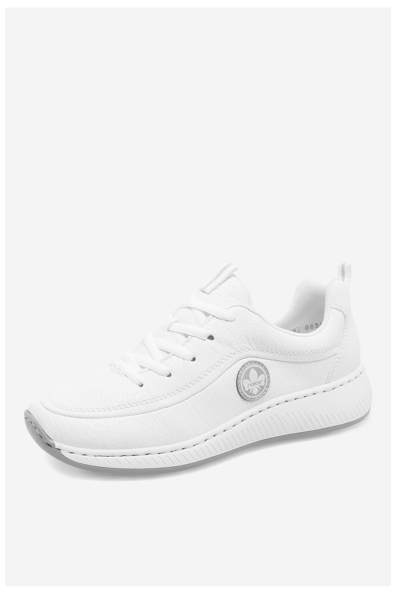 Sneakersy Rieker N5504-80 Biały