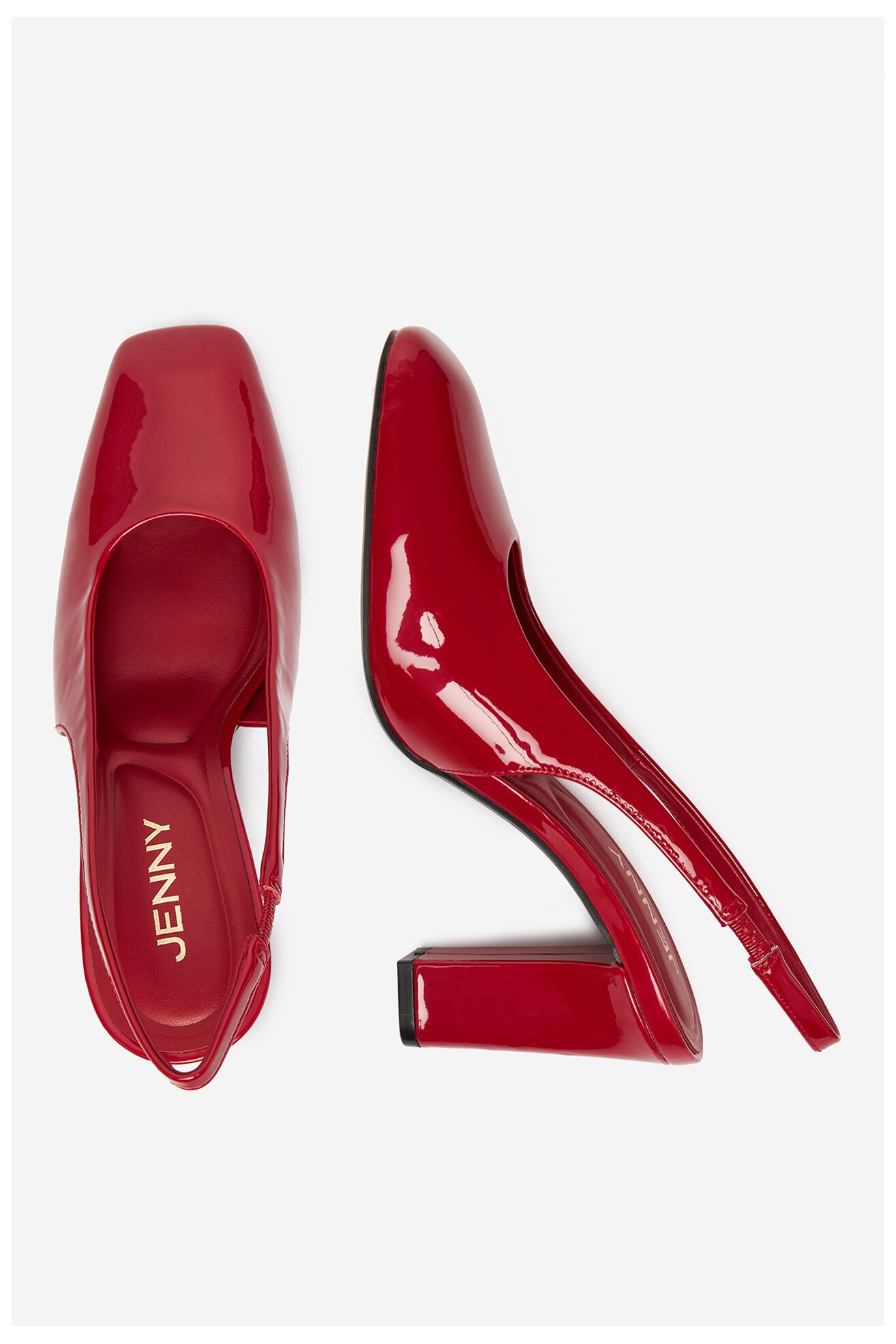 Туфлі-Човники Jenny CEO-CD24-190-1 ЧЕРВОНИЙ
