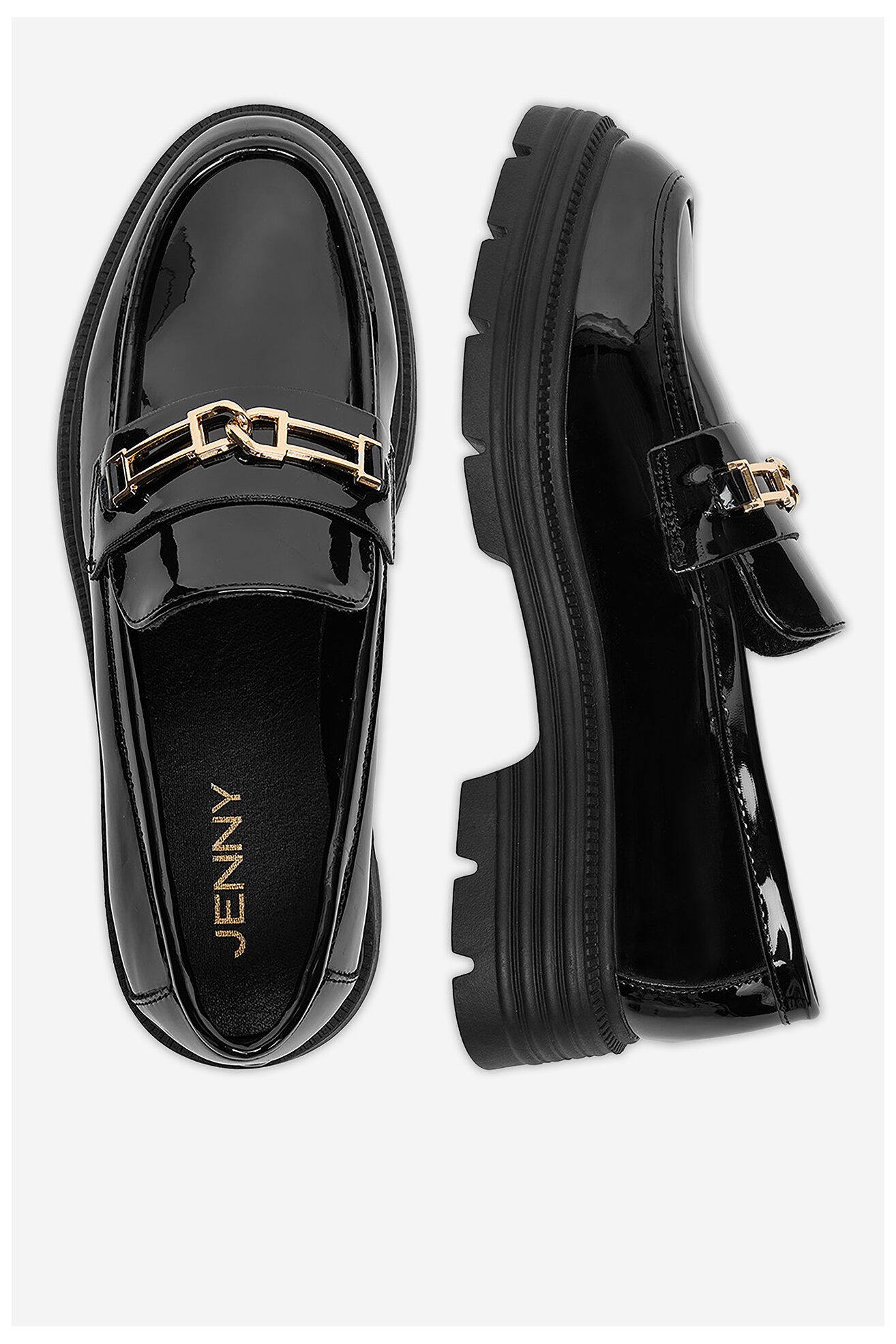 Mokaszin Jenny CEO-HY80120-2 FEKETE