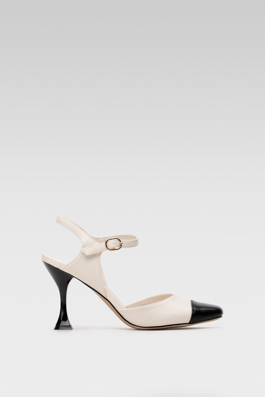 
                Jenny Fairy - Czółenka pastelowe beżowe - 5904248389321